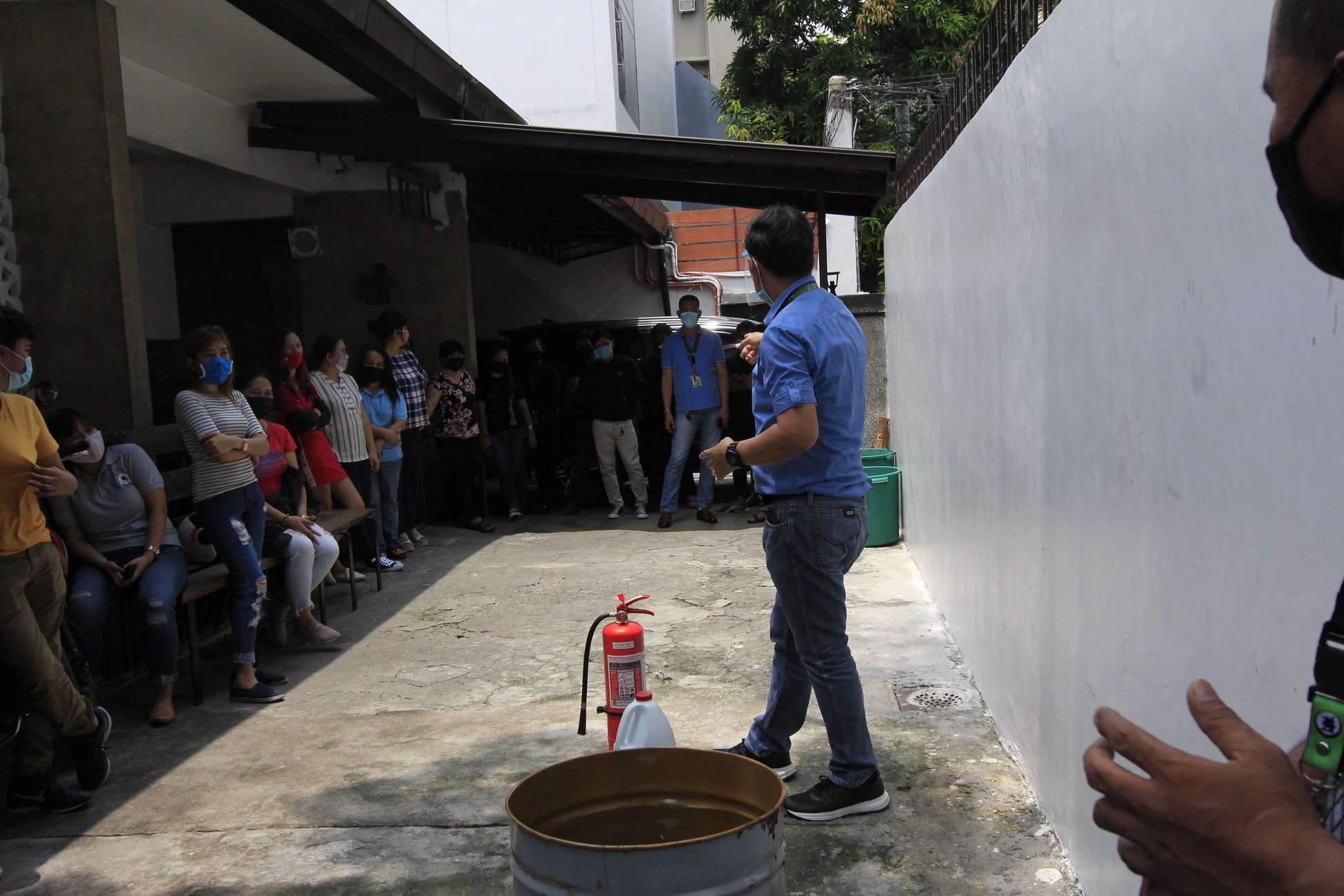 TPASS Fire Extinguisher Handling Training